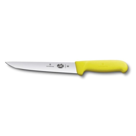 Victorinox Fibrox, vykrvovací nôž, žltý, 18 cm, 5.5508.18