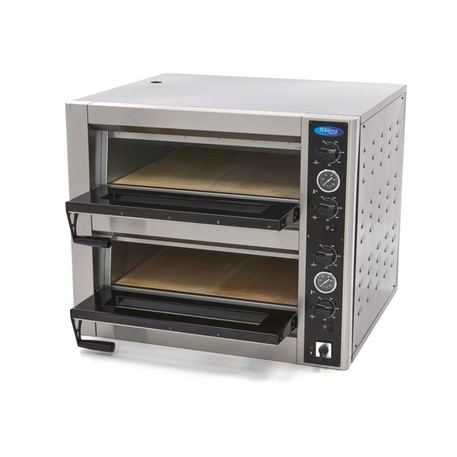 Pizza pec Maxima Deluxe, 4+4x30 cm, 400V