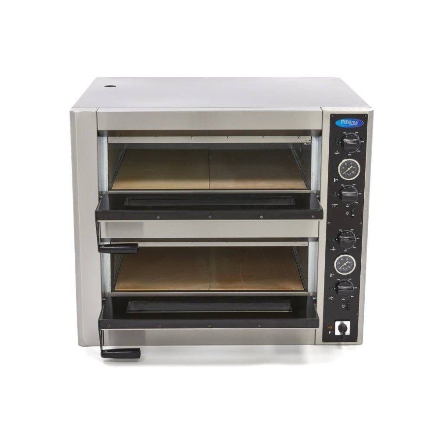 Pizza pec Maxima Deluxe, 4+4x30 cm, 400V