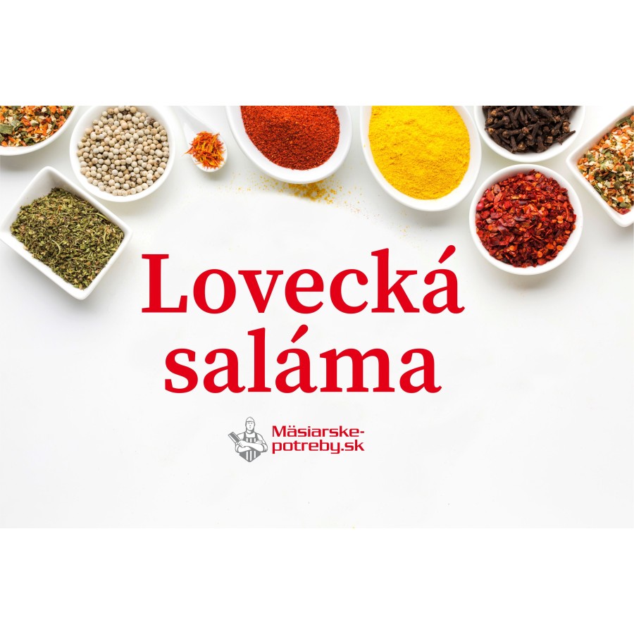 Zmes korenia do loveckej salámy, 1 kg balenie