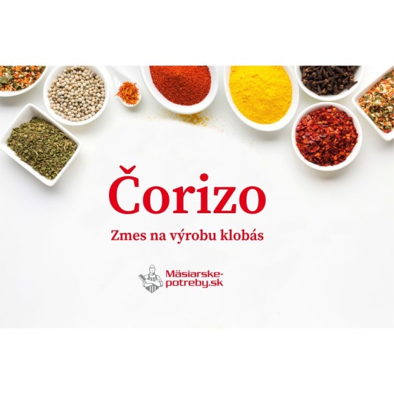 Klobásová zmes Chorizzo natur, balenie 1 kg