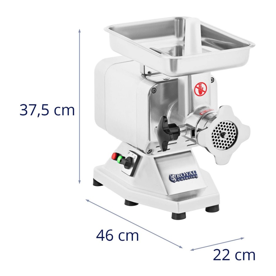 Elektrický mlynček na mäso - 200 kg / h - PRO, Royal Catering